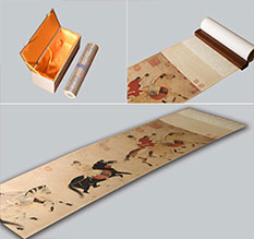 汪清馆藏书画复制博物馆书画复制服务