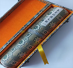 汪清书画装裱案例